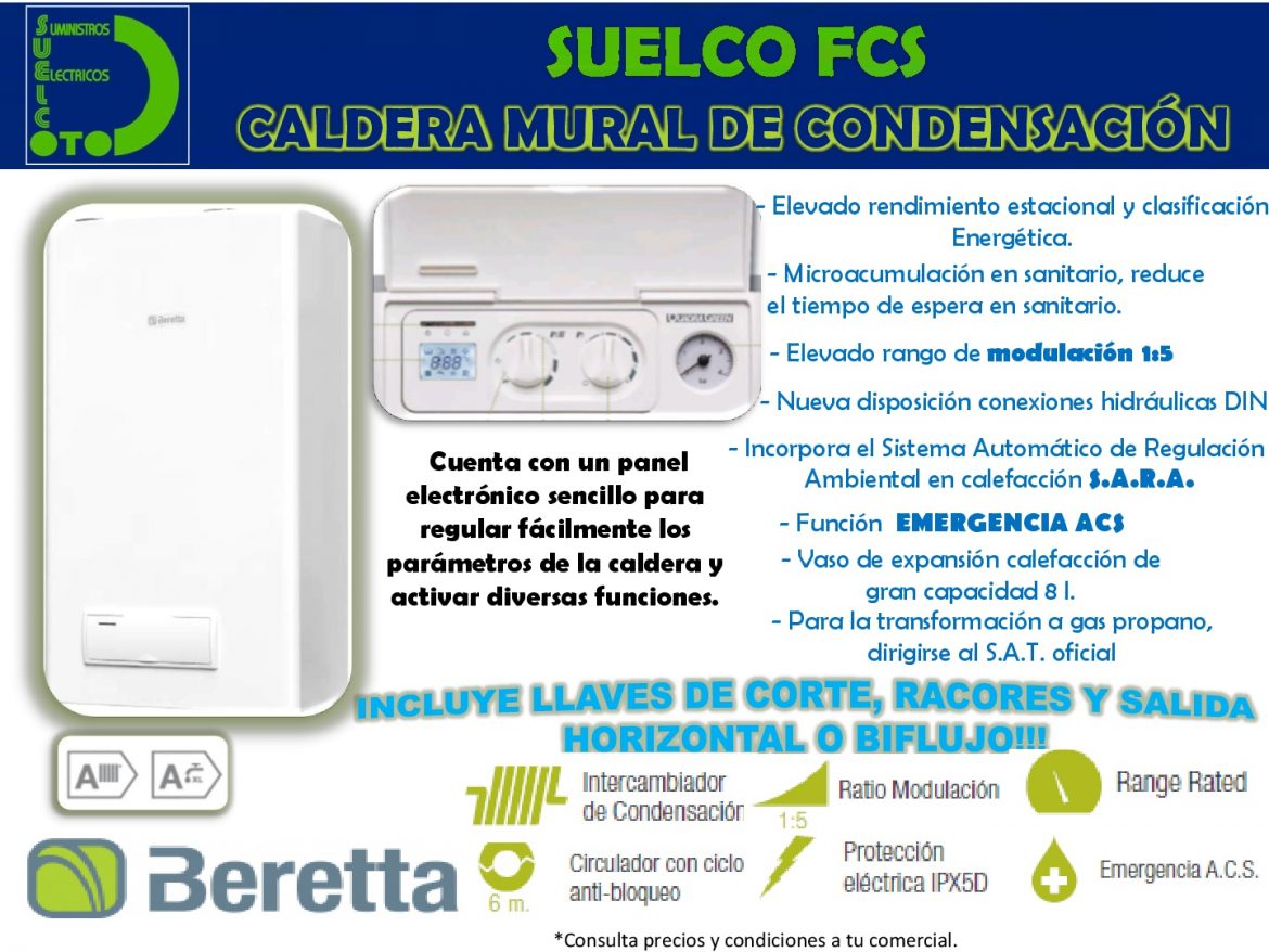 CALDERA DE CONDENSACIÓN BERETTA COTO CALDERA DE CONDENSACIÓN BERETTA COTO